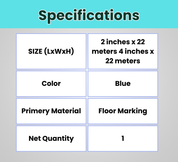 Blue Tape (Floor Marking)