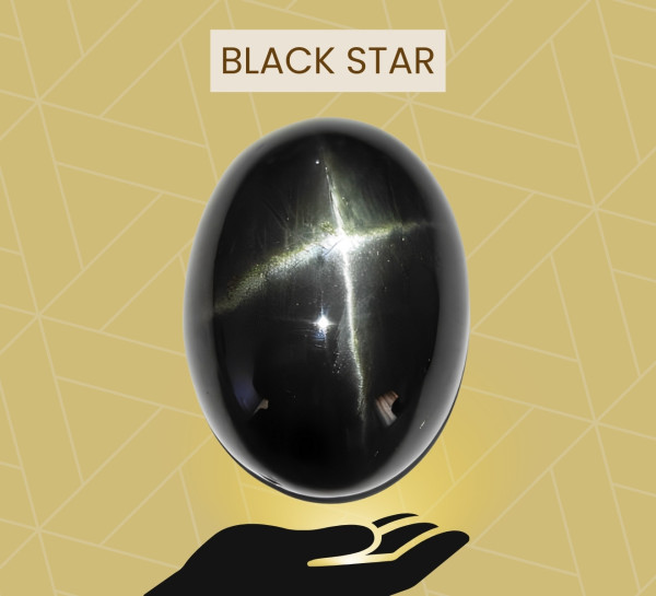 Black Star Gemstone