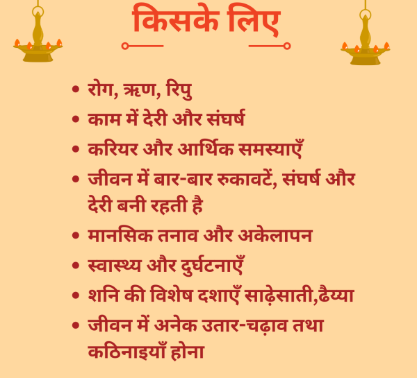 Shani Grah Shanti Puja