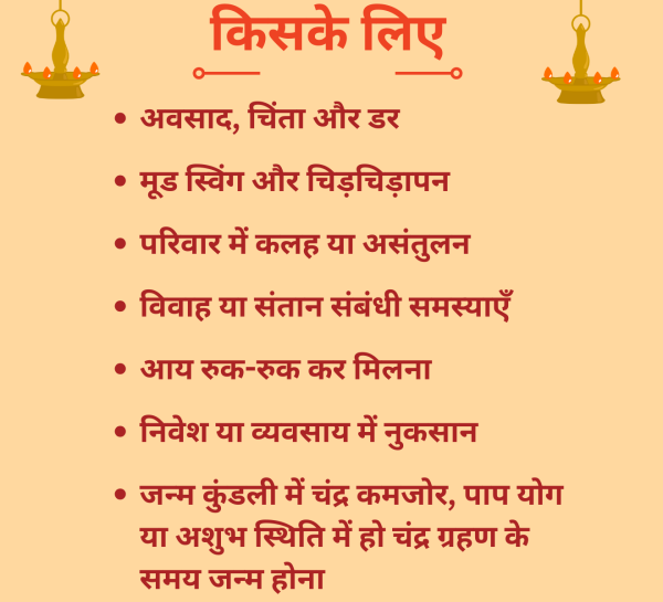 Chandra Grahn Dosh Puja