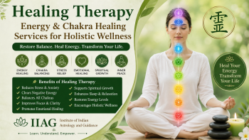 Healing Therapy: Energy and Chakra Healing Services for Holistic Wellness | IIAG Jyotish