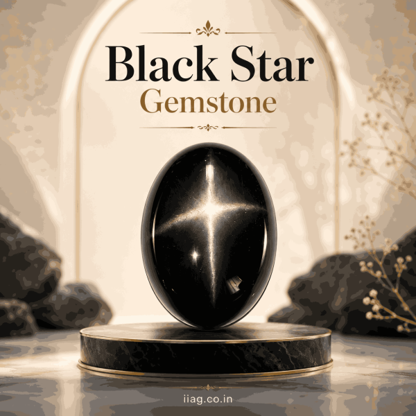 Black Star Gemstone