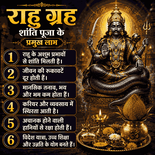 Rahu Grah Shanti Puja