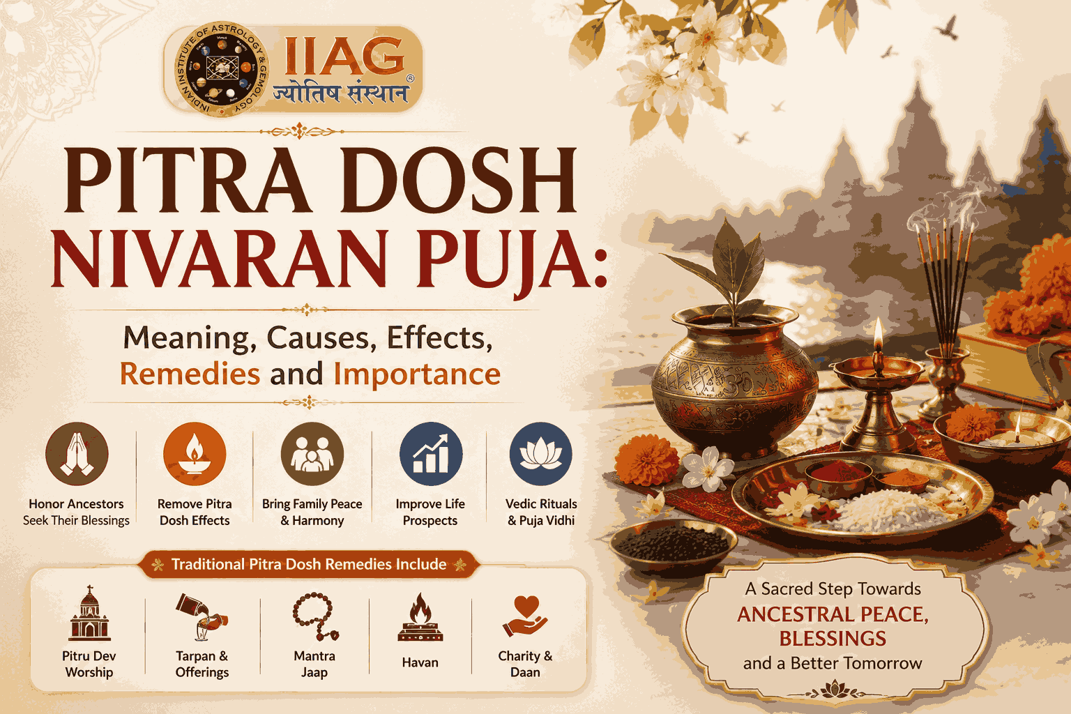 Pitra Dosh Nivaran Puja: Meaning, Causes, Effects, Remedies and Importance